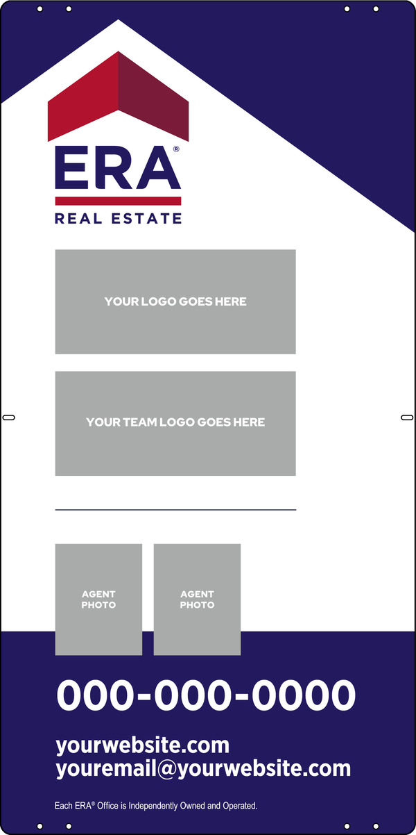 Team Logo - Photo Sign Panel, 36h x 18w, Steel